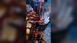 精密加工によるスムーズなギヤ動作